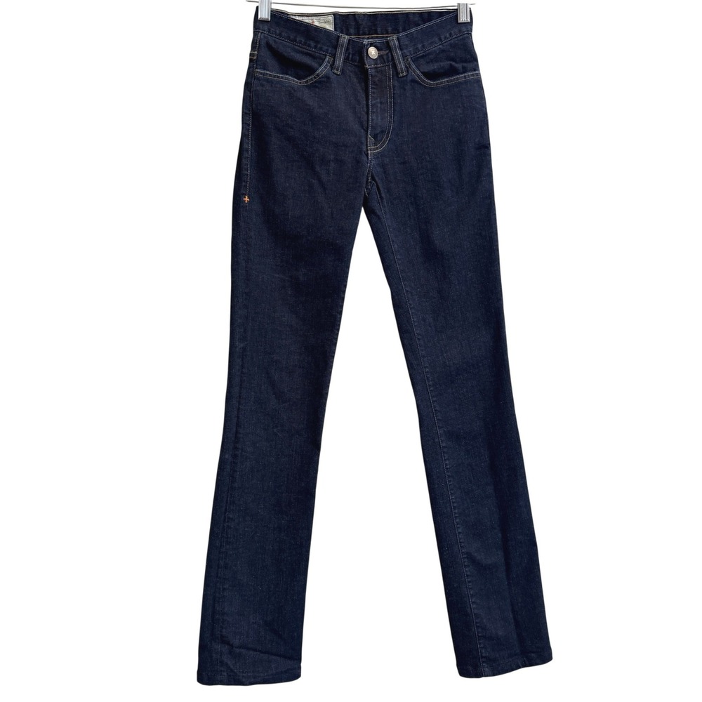 Imogene + Willie Slim Skinny Stretch Jeans Womens 25 Indigo Dark Wash Minimalist
